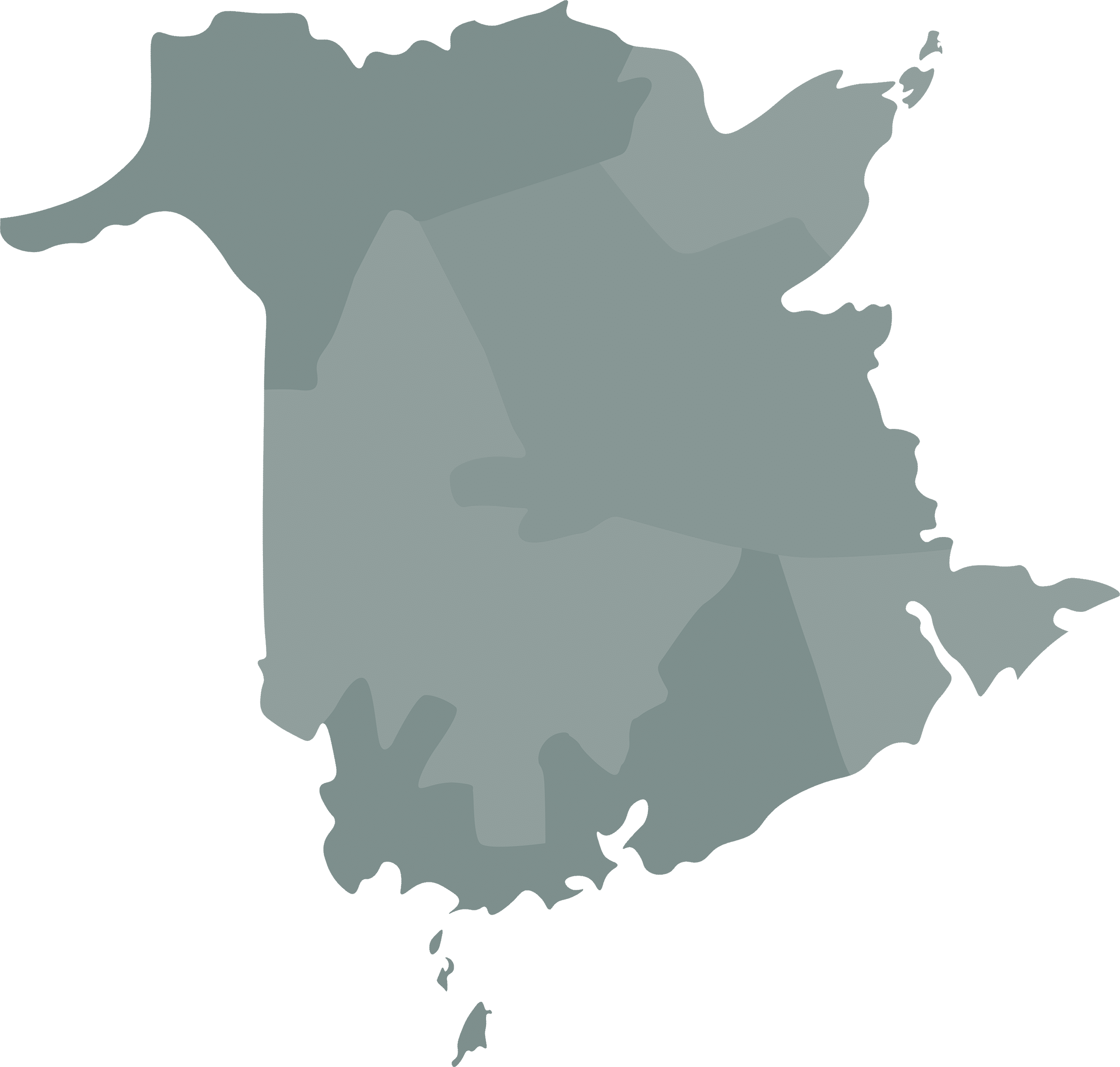 NB Region Map